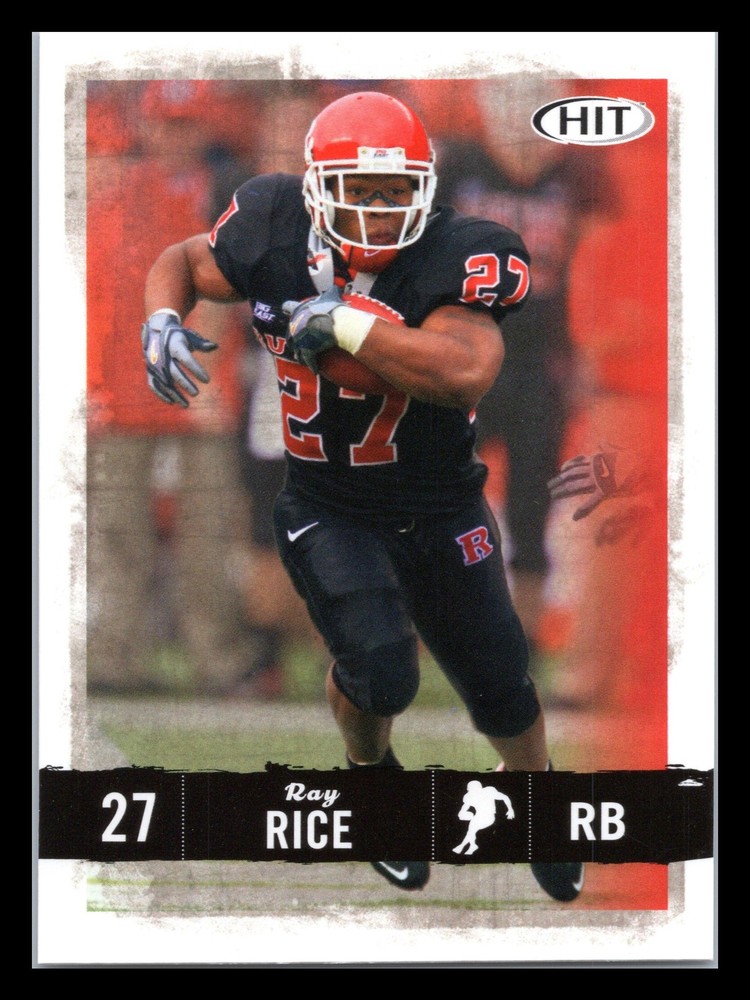 2008 SAGE HIT #73 Ray Rice Rutgers Scarlet Knights