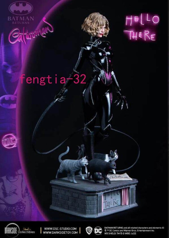 Darkside Collectibles Studio Batman Returns 1/4 Scale Catwoman GK Model Statue