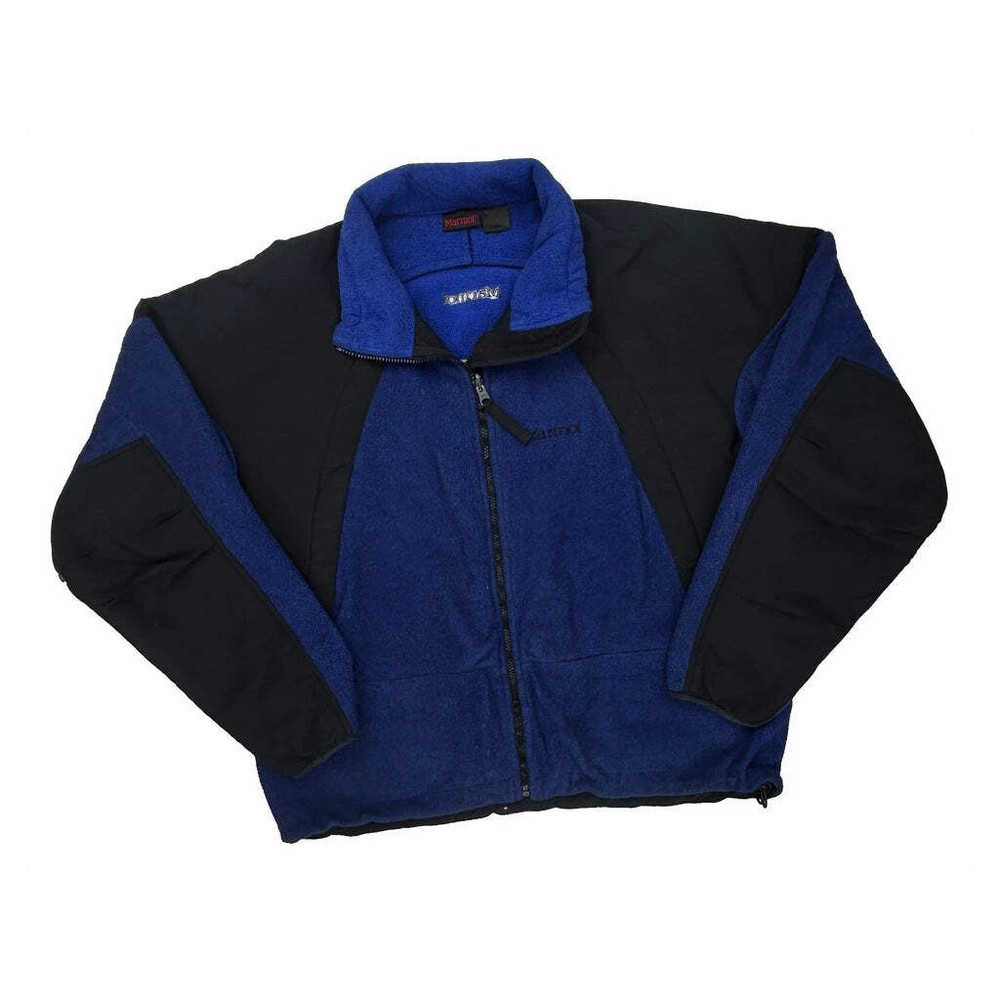 Marmot Fleece Jacket - XL Blue Polyester
