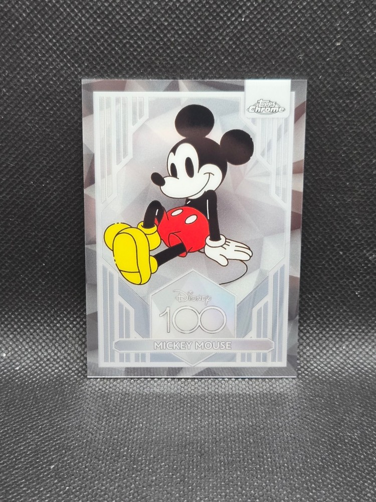 2023 Topps Chrome Disney 100 Mickey Mouse Base #1
