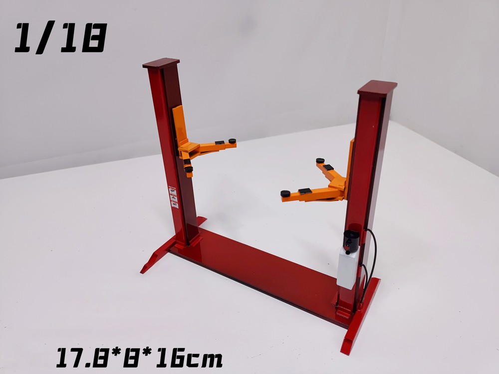 1/18/24/43/64 Diorama Car Lifter Model Garage Repair Workshop Scene Props Model