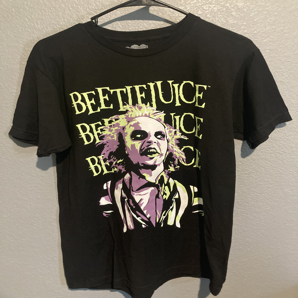 Beetlejuice Men's and Big Men's Graphic Tee with Short Sleeves Size M