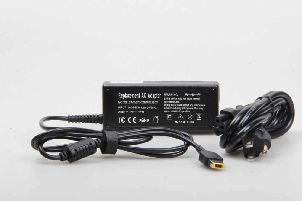 Lenovo AC Adapter Charger for IdeaPad S210 ThinkPad X240 Power Cord-image