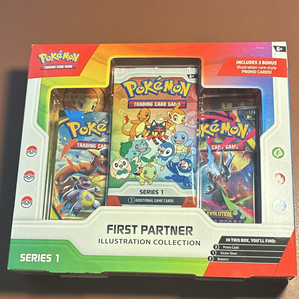 Pokémon TCG First Partner Illustration Collection Series 1 Sealed box