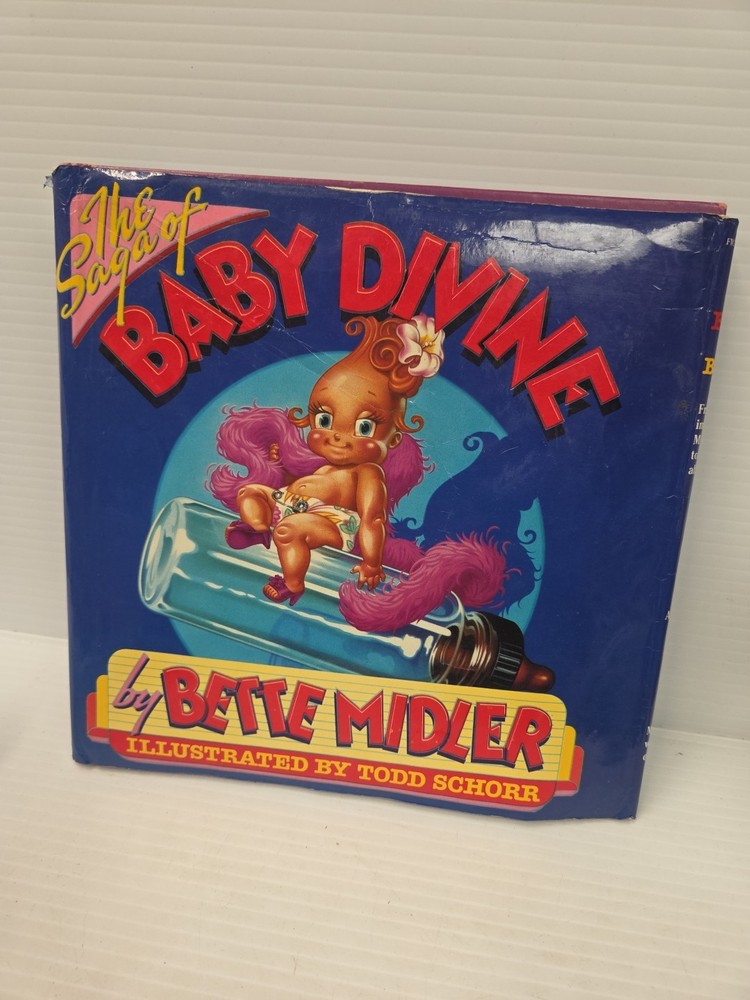 The Saga Of Baby Divine HC Book By Bette Midler First Edition Beautiful  Pics