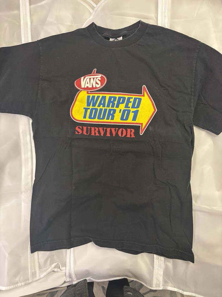 VANS Warped Tour 2001 Survivor Men's Short Sleeve T-Shirt