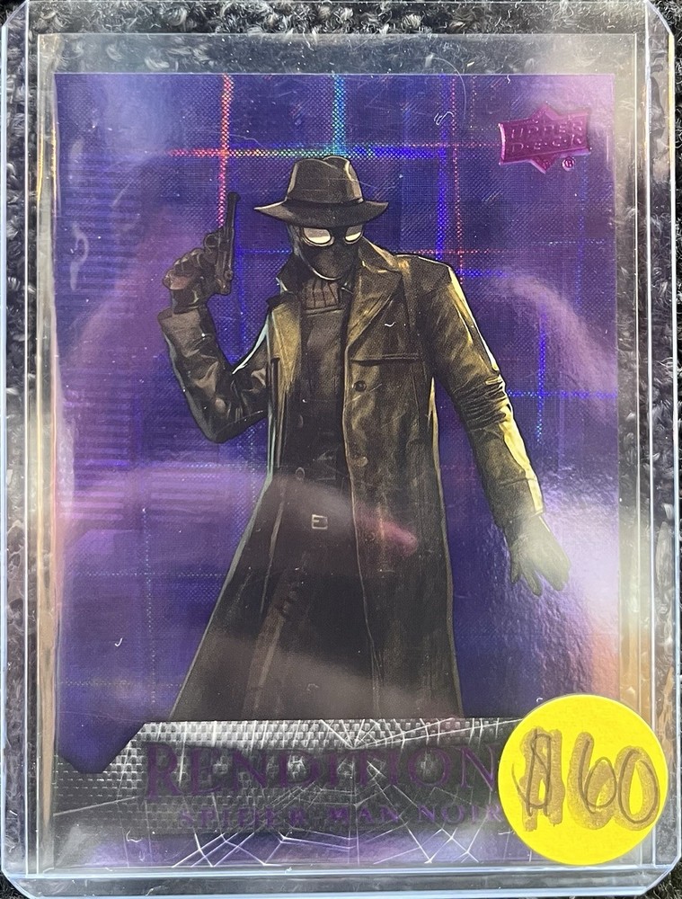 2024 Upper Deck Marvel Spiderman Renditions Spiderman Noir /99