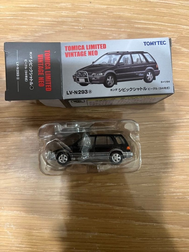 Tomica Limited Vintage Neo LV-N293a Honda Civic Shuttle #611c56