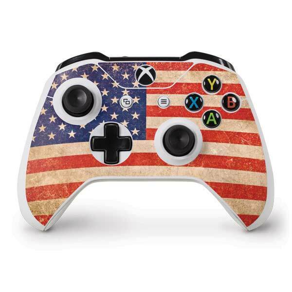 Countries of the World Xbox One S Controller Skin - Distressed American Flag