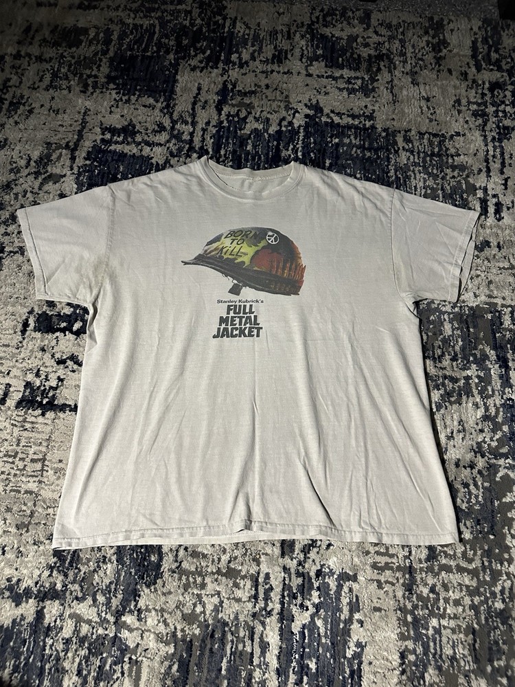 Late 90’s Full Metal Jacket Movie Promo T Shirt Stanley Kubrick Size Xl Vintage