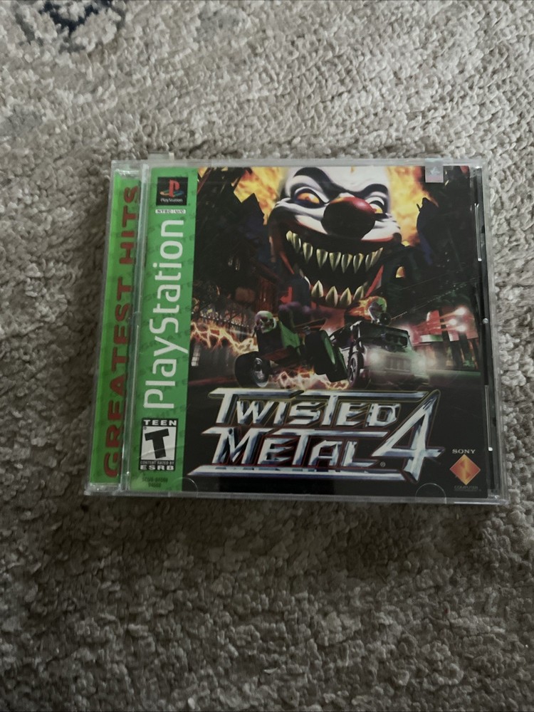 Twisted Metal 4 - Greatest Hits (Sony PS 1, 2000) CIB