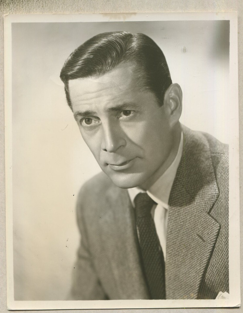 Reed Hadley: TV  'Racket Squad'   Press Photo P2C