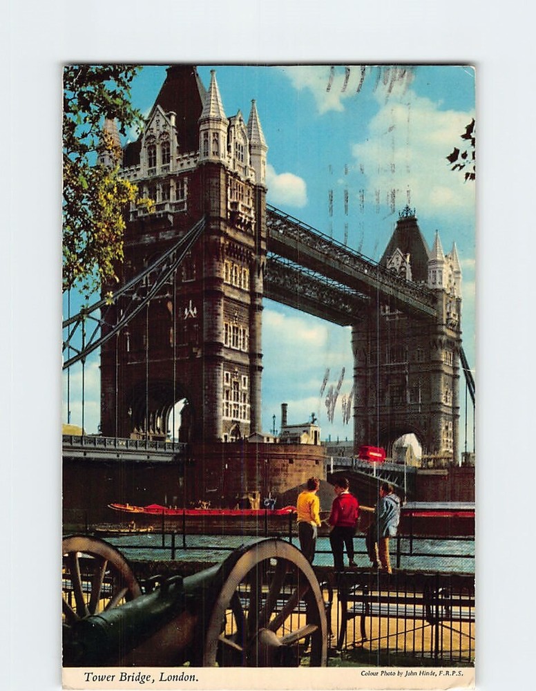 Postcard Tower Bridge London England