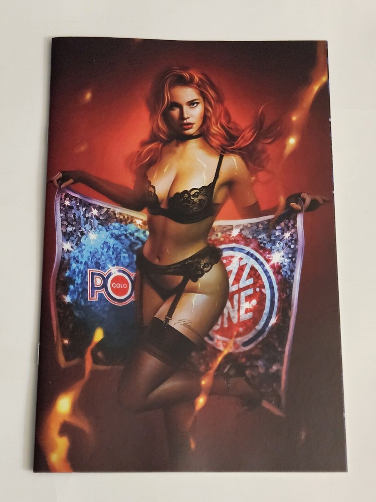 Pop Kill #1  Shannon Maer Megacon Exclusive Red Variant Cover LTD 500
