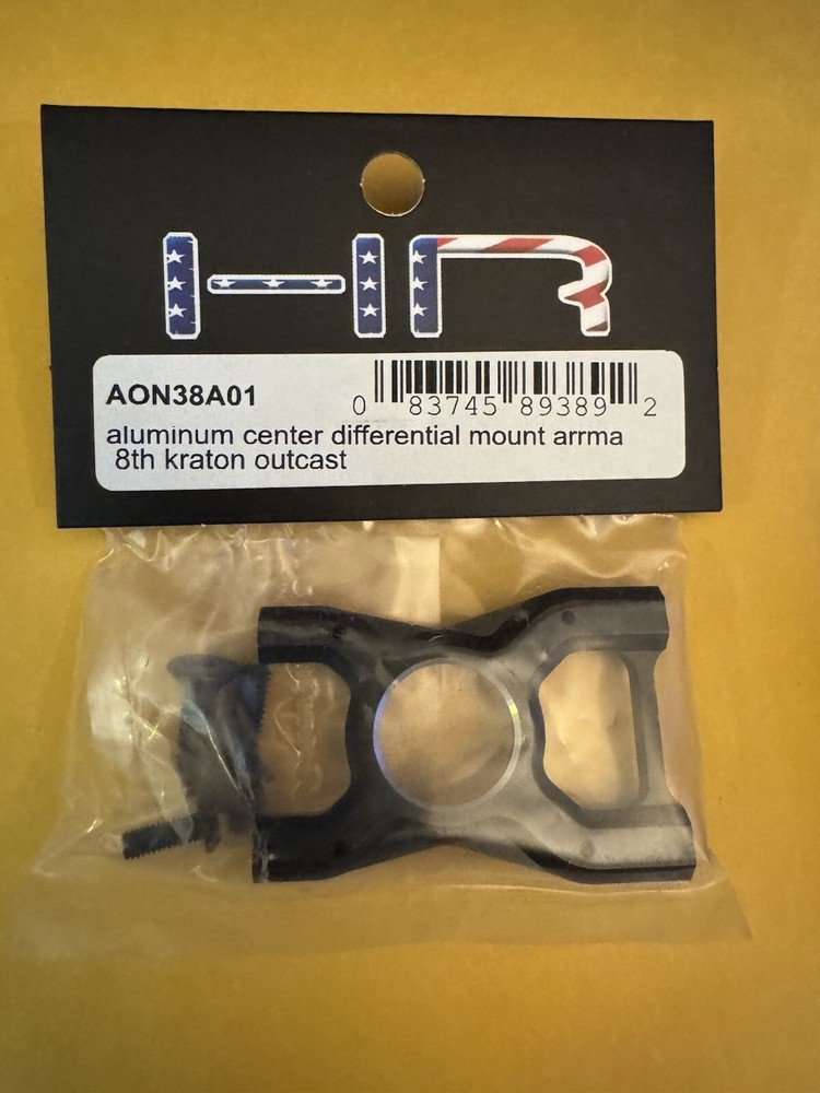 Hot Racing AON38A01 Aluminum Center Differential Mount Arrma Kraton Outcast
