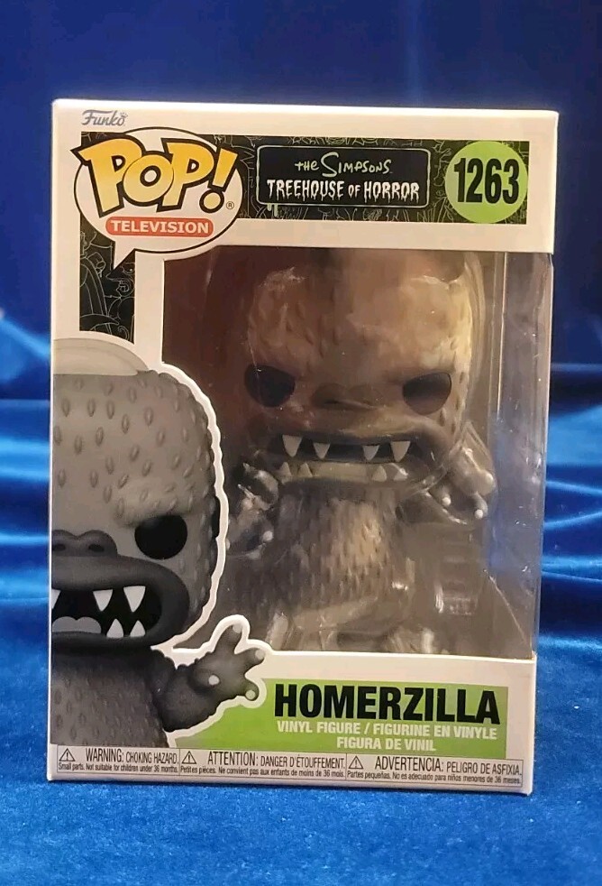 Funko Pop The Simpsons Treehouse of Horror HOMERZILLA #1263! (2023, VHTF!)