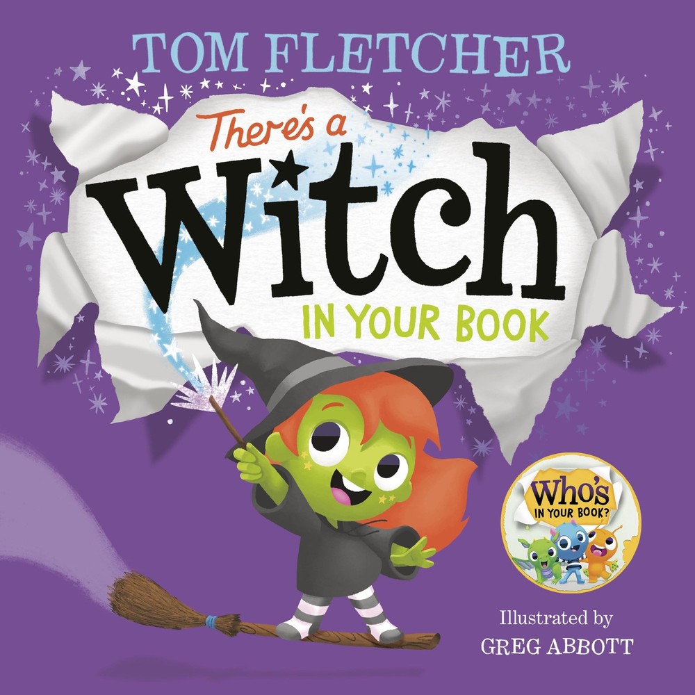 There's a Witch in Your Book: An Interactive Book For Kids and Toddlers (Who's,