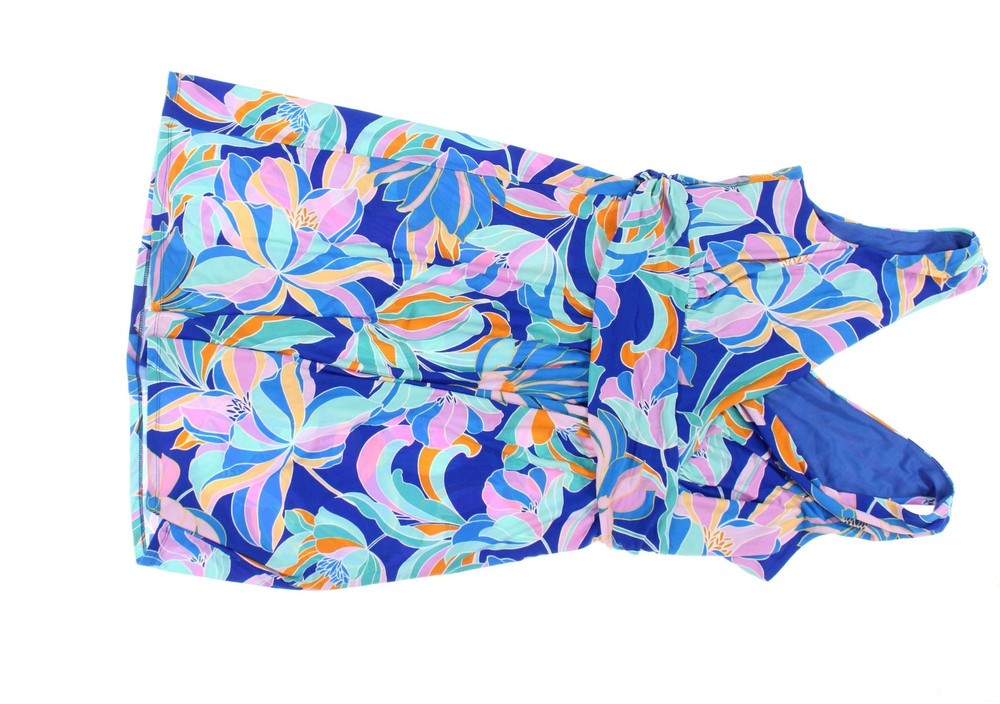 Pappagallo Women Blue Pink Orange Size L