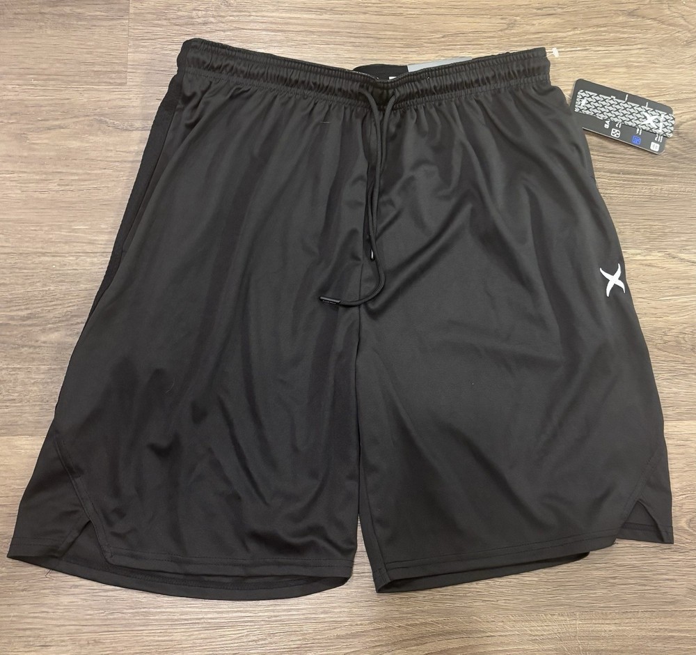 Game Time Men's XL Athletic Gym Shorts Breathable Drawstring Size XL