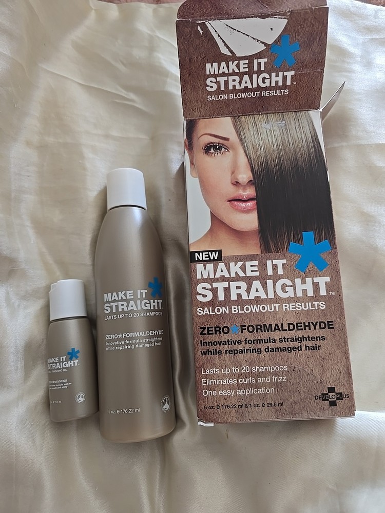 Make It Straight Salon Blowout Results Promotes Shine Hydration 6 Oz