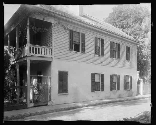 Photo:St Augustine Florida MacMillan House 1930s St George Street House