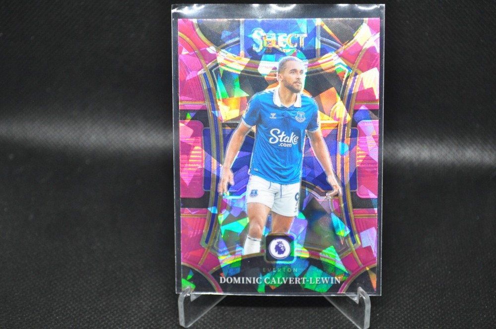 Dominic Calvert-Lewin 2023-24 Panini Select Premier League Soccer #142 Pink Ice