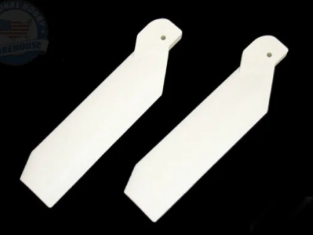 X cell MA 0464 Tail Rotor Blade Set White 105 mm Miniature Aircraft  New