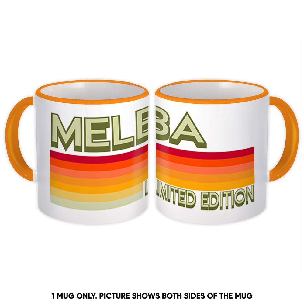 Gift Mug : Peach Melba Limited Edition Retro Vintage