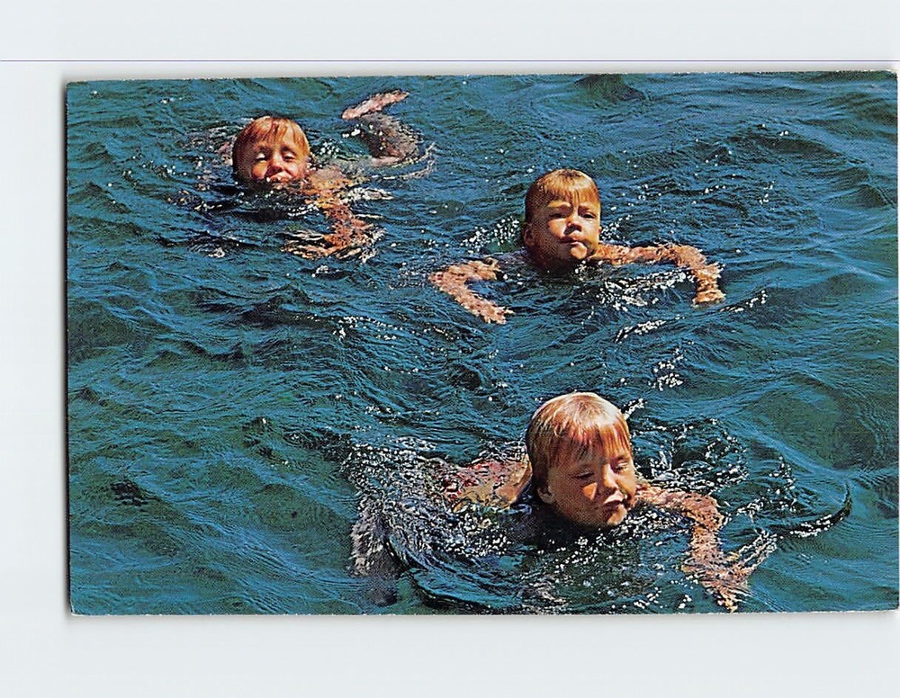 Postcard Princes' Summer Vacation 1974 Porto Ercole Italy