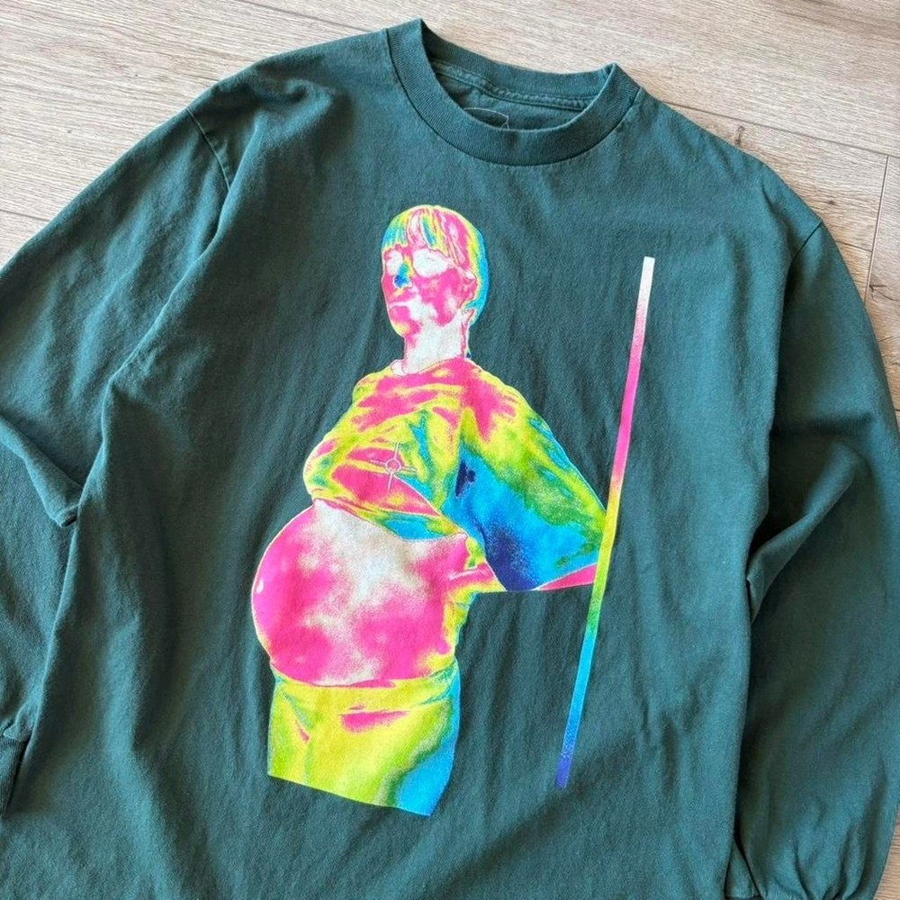 Vintage Brockhampton Iridescence Long Sleeve Shirt Size M Double Sided Graphic