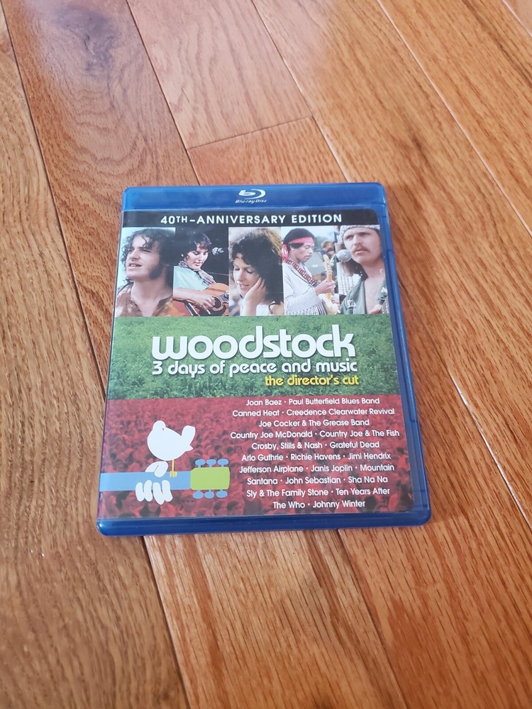 Woodstock - 40th Anniversary Edition - Blu-ray - 2 Disc Set