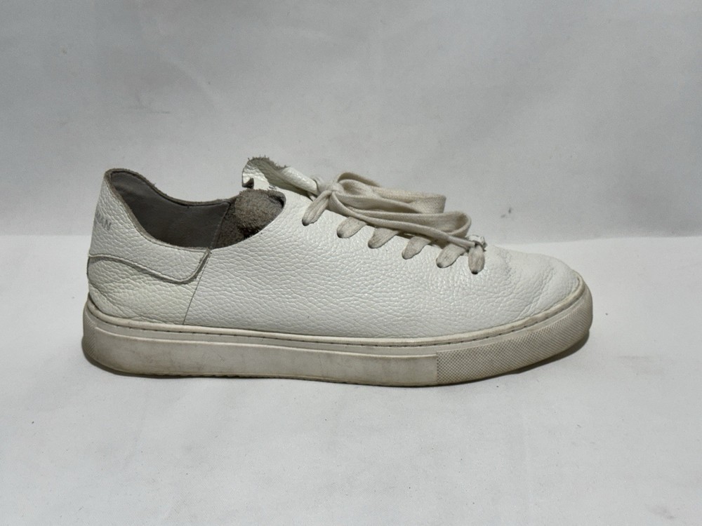 Sam Edelman Perri Leather Sneakers White Low Top Casual Shoes Size 9.5M