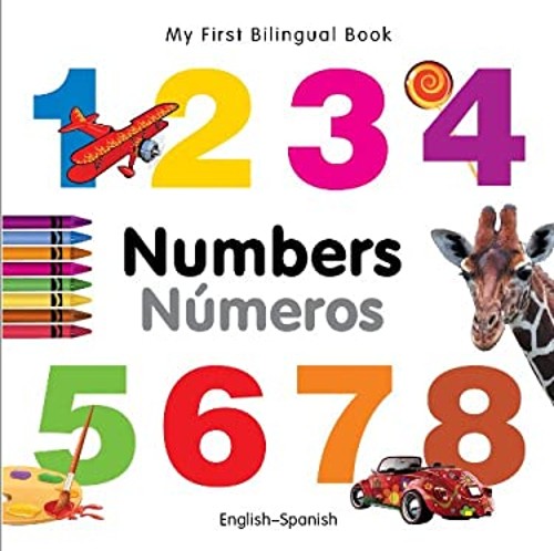 My First Bilingual Book-Numbers English-Spanish Board Books MiletFree US Delivery | ISBN:1840595450