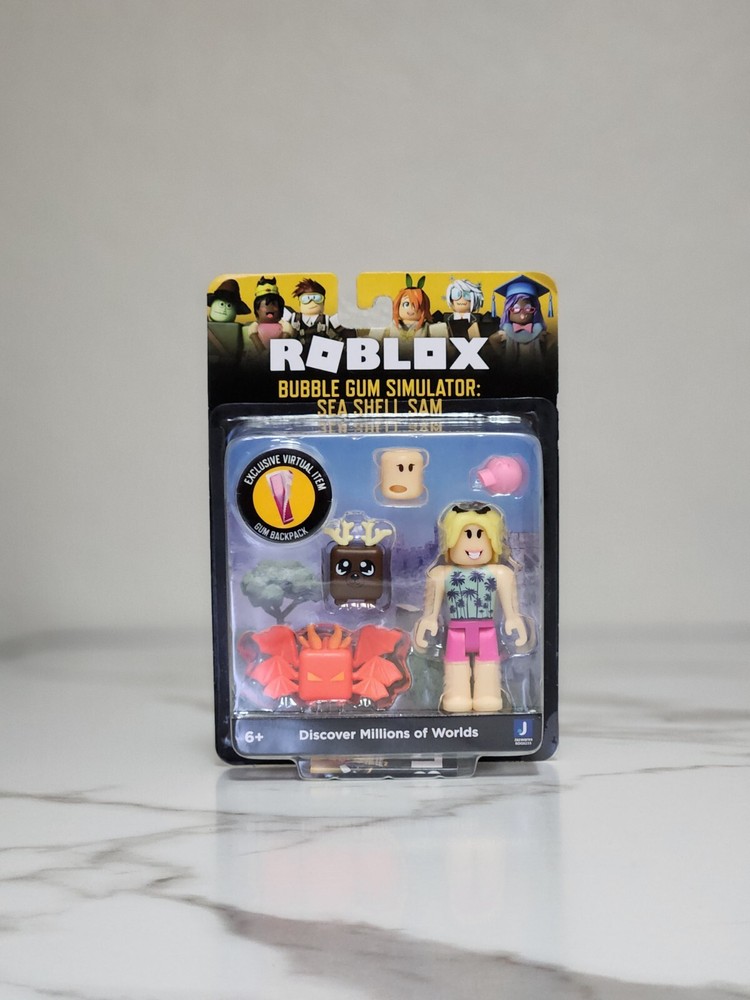 ROBLOX Bubble Gum Simulator: Sea Shell Sam Exclusive Virtual Item: Gum Backpack