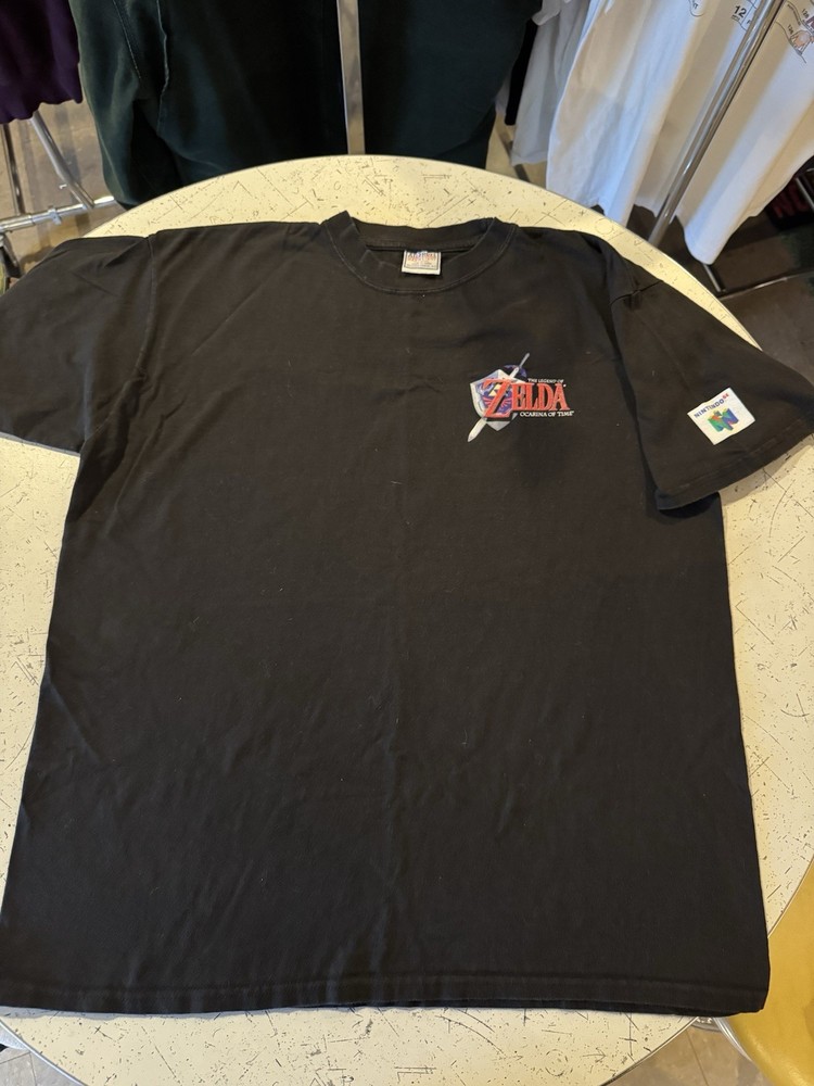 Vintage 90’s All Sport The Legend Of Zelda Ocarina of Time Promo N64 Sleeve Hit