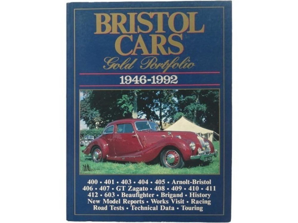 Bristol Cars Photo Collection Book 1946-1992 Automobile Uk