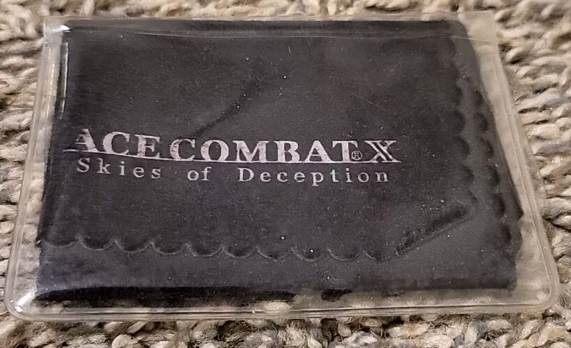 Ace Combat X Skies of Deception Promo Screen Cleaning Cloth PSP Promotional-image