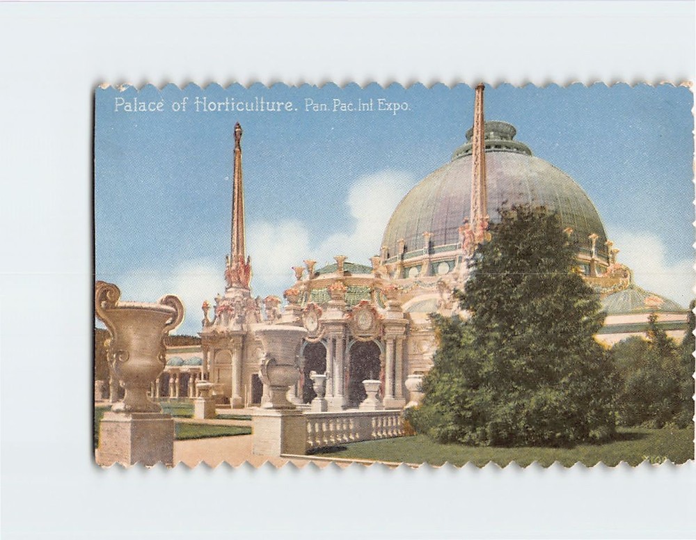 Postcard Palace of Horticulture Pan. Pac. Intl. Expo San Francisco CA USA