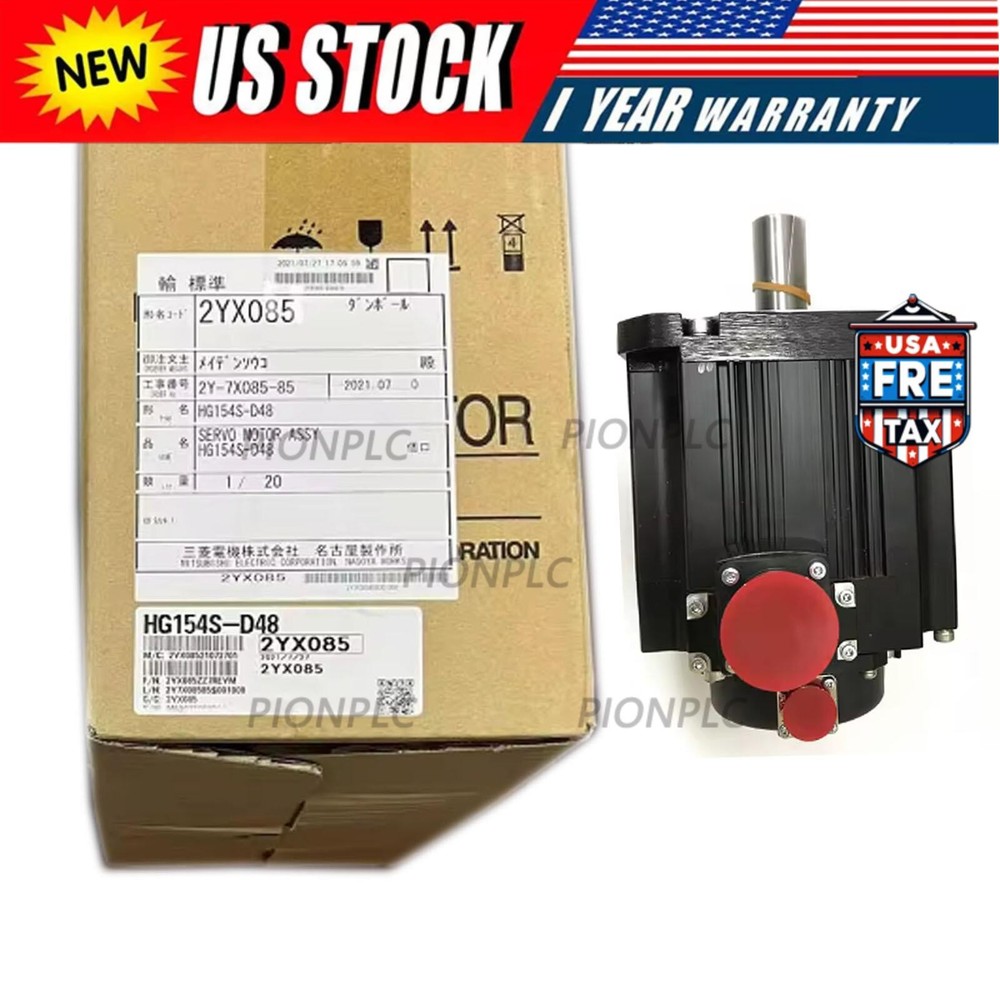 NEW MITSUBISHI AC SERVO MOTOR HG154S-D48 HG154SD48 FREE EXPEDITED SHIPPING