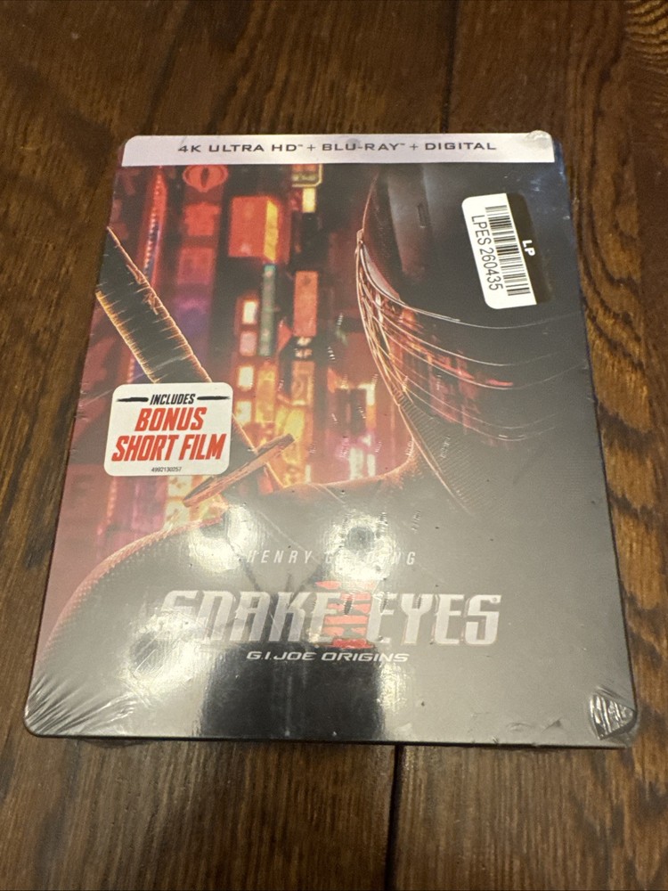 Snake Eyes: G.I. Joe Origins (Steelbook) (Ultra HD, 2021)
