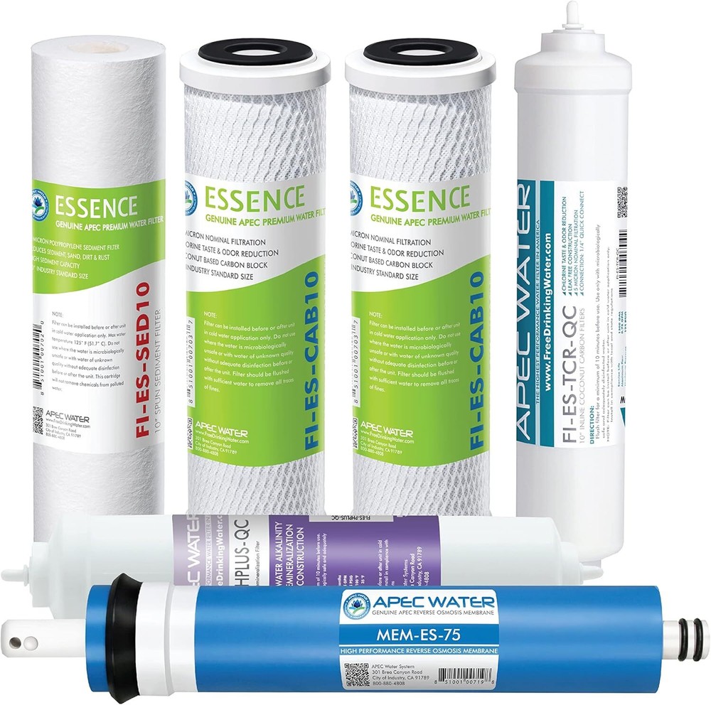 APEC Water Systems FILTER-MAX-ESPH 75 GPD Full Replacement Filter Kit