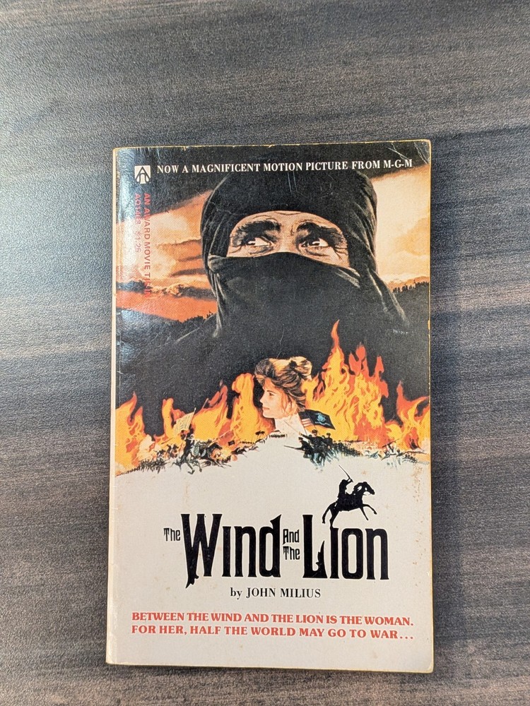 The Wind and the Lion by John Milius - Vintage Movie Novelization Paperback