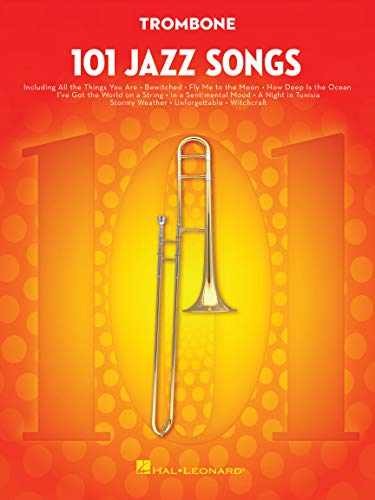 101 Jazz Songs for Trombone – - Paperback, by Hal Leonard Corp. - Very Good