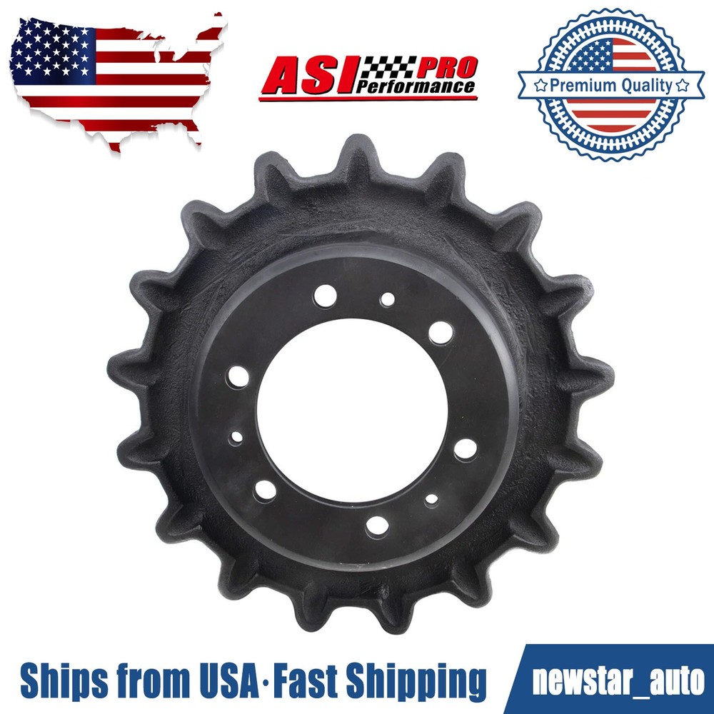 Drive Sprocket Fit JCB 180T/190T/1110T Heavy Duty 6 Bolt Holes 17 Teeth#33120150