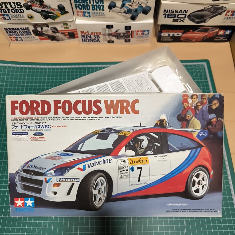 Tamiya 1/24 Ford Focus WRC Sports Car Series No.217