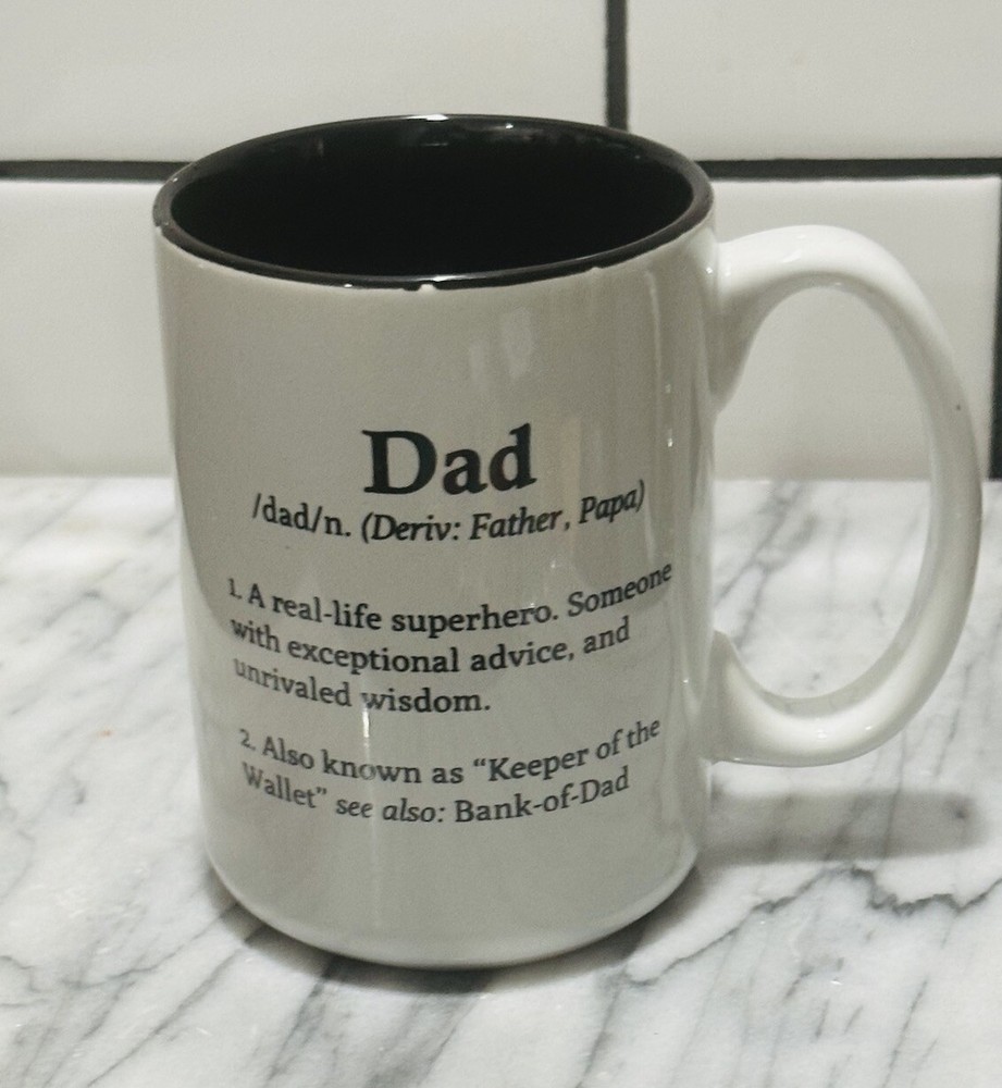 Dad A Real Life Superhero. Someone W/Exceptional Advice And Unrivaled Wisdom14oz