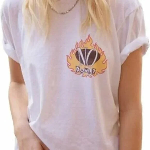 Daydreamer No Doubt Tragic Kingdom White Graphic T-Shirt XS NWT