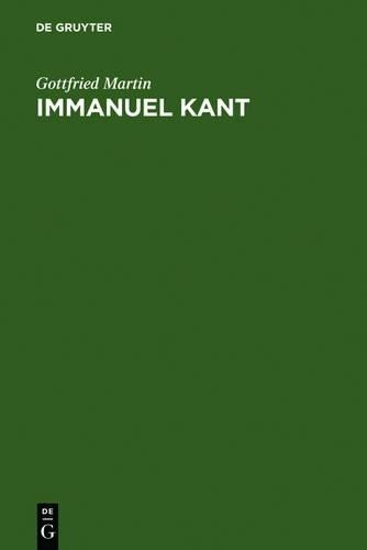 Gottfried Martin Immanuel Kant (Hardback)