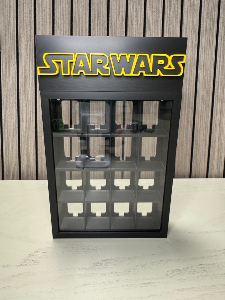 Funko Bitty Pop! Complete Set Custom Magnetic Display Case - Star Wars Themed