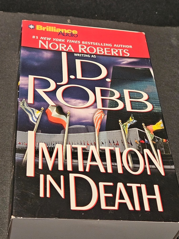 Imitation in Death by J. D. Robb, Set Of 4 Cassettes Audiobook Nora Roberts